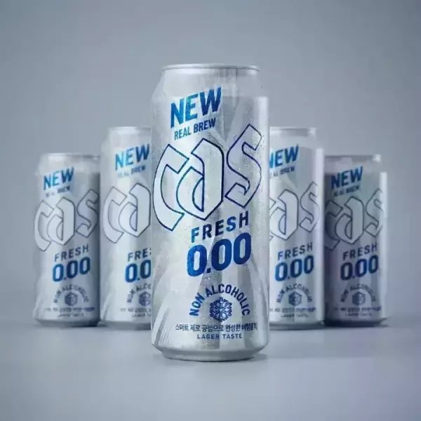 리뉴얼 카스 제로 0.00 500ml 24캔 + 다회용백 증정